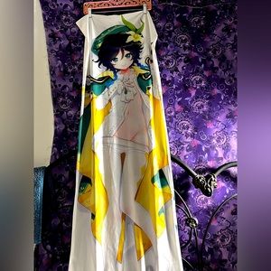 Very Rare Sexy Anime body pillow case with a different image on front and back.